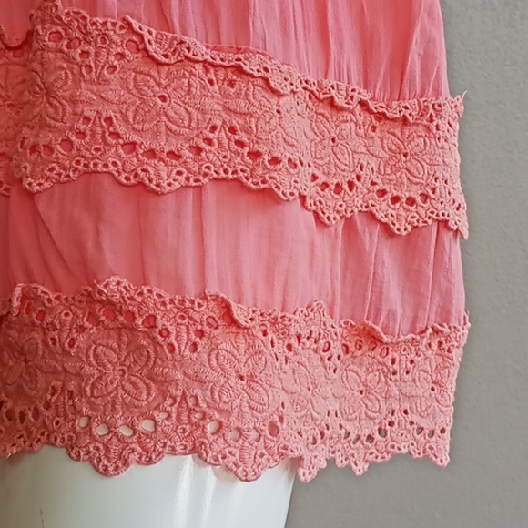 SABRA beautiful crochet dress size 8 - Picture 4 of 8